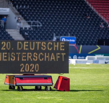 Deutsche Leichtathletik-Meisterschaften; Braunschweig, 08.08.2020 Impression: Die 120. Deutschen Leichtathletik-Meisters