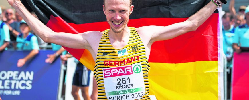 European Championships Munich 2022; Marathon, 15.08.2022 Richard Ringer (GER), European Championships Munich 2022; Marat