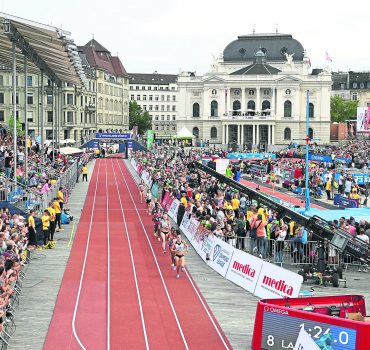 Weltklasse Zürich brachte nicht die Leichtathletik zu den Leuten, sondern umgekehrt: die Leichtathletik zu den Leuten. (Foto: Urs Jaudas)